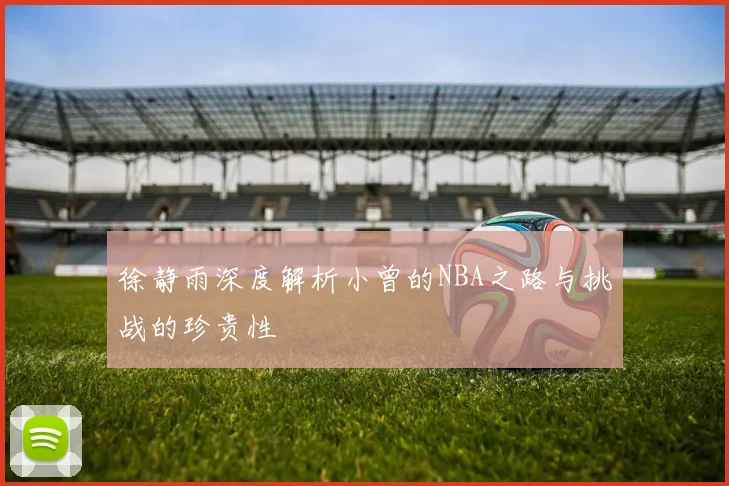 徐静雨深度解析小曾的NBA之路与挑战的珍贵性