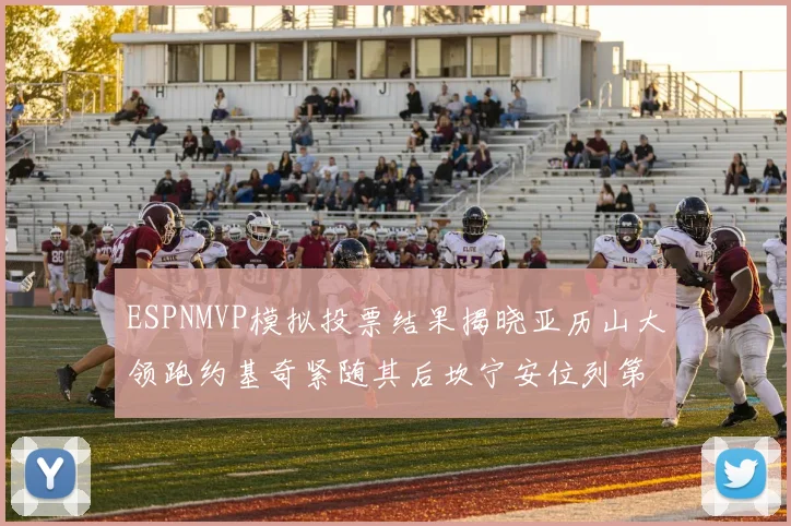ESPNMVP模拟投票结果揭晓亚历山大领跑约基奇紧随其后坎宁安位列第三